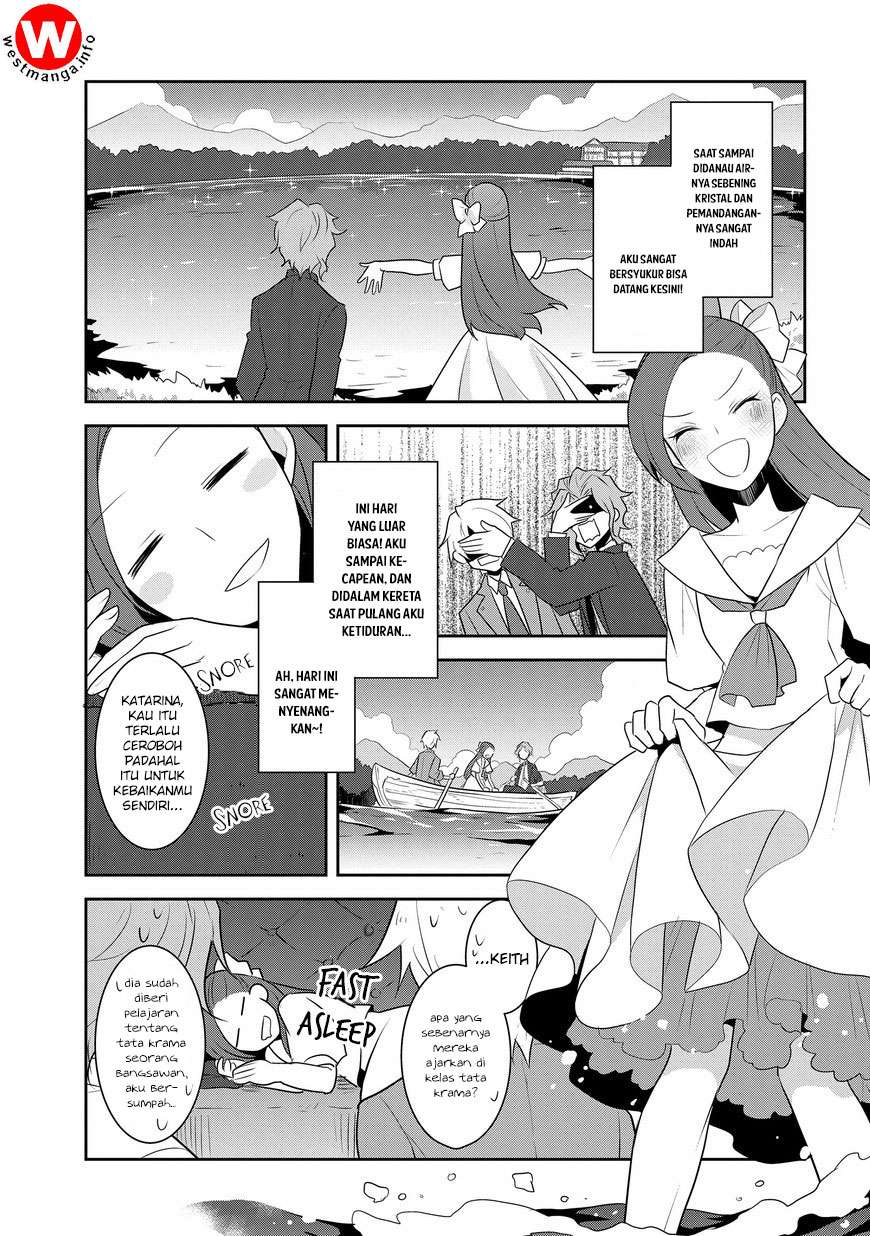 Otome Game no Hametsu Flag shika nai Akuyaku Reijou ni Tensei shite shimatta Chapter 012 Gambar 8