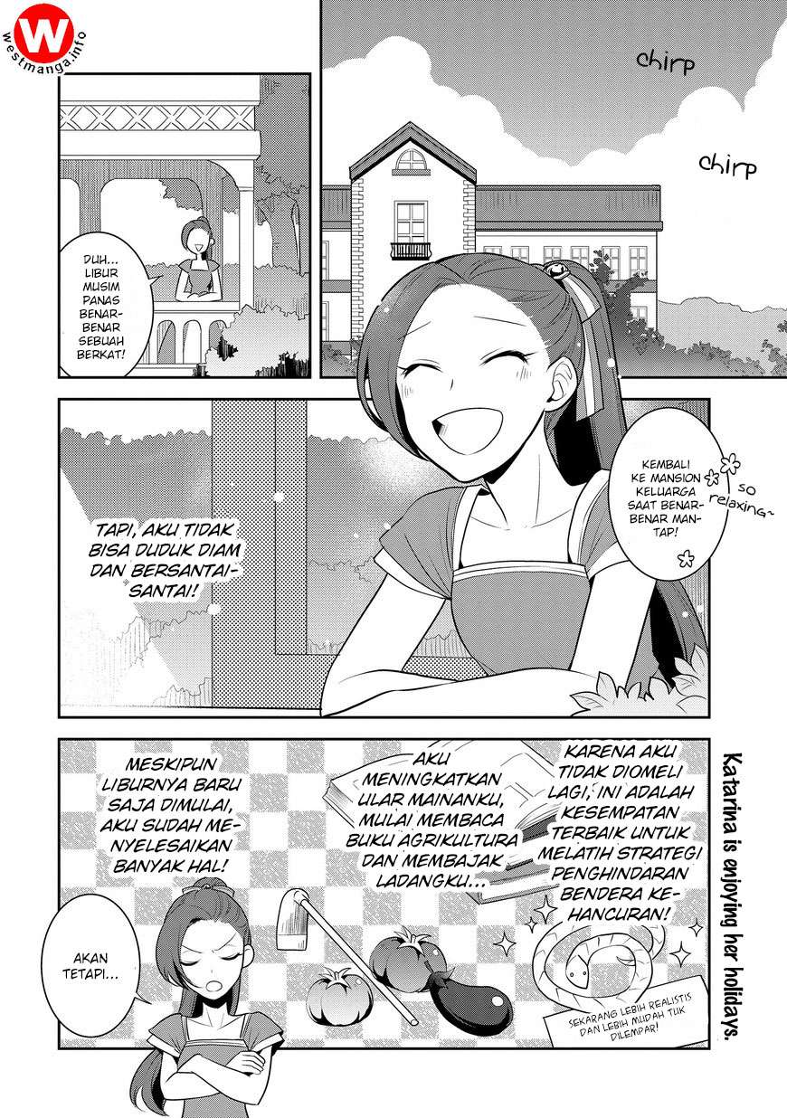 Baca  Otome Game no Hametsu Flag shika nai Akuyaku Reijou ni Tensei shite shimatta Chapter 011 Gambar 2