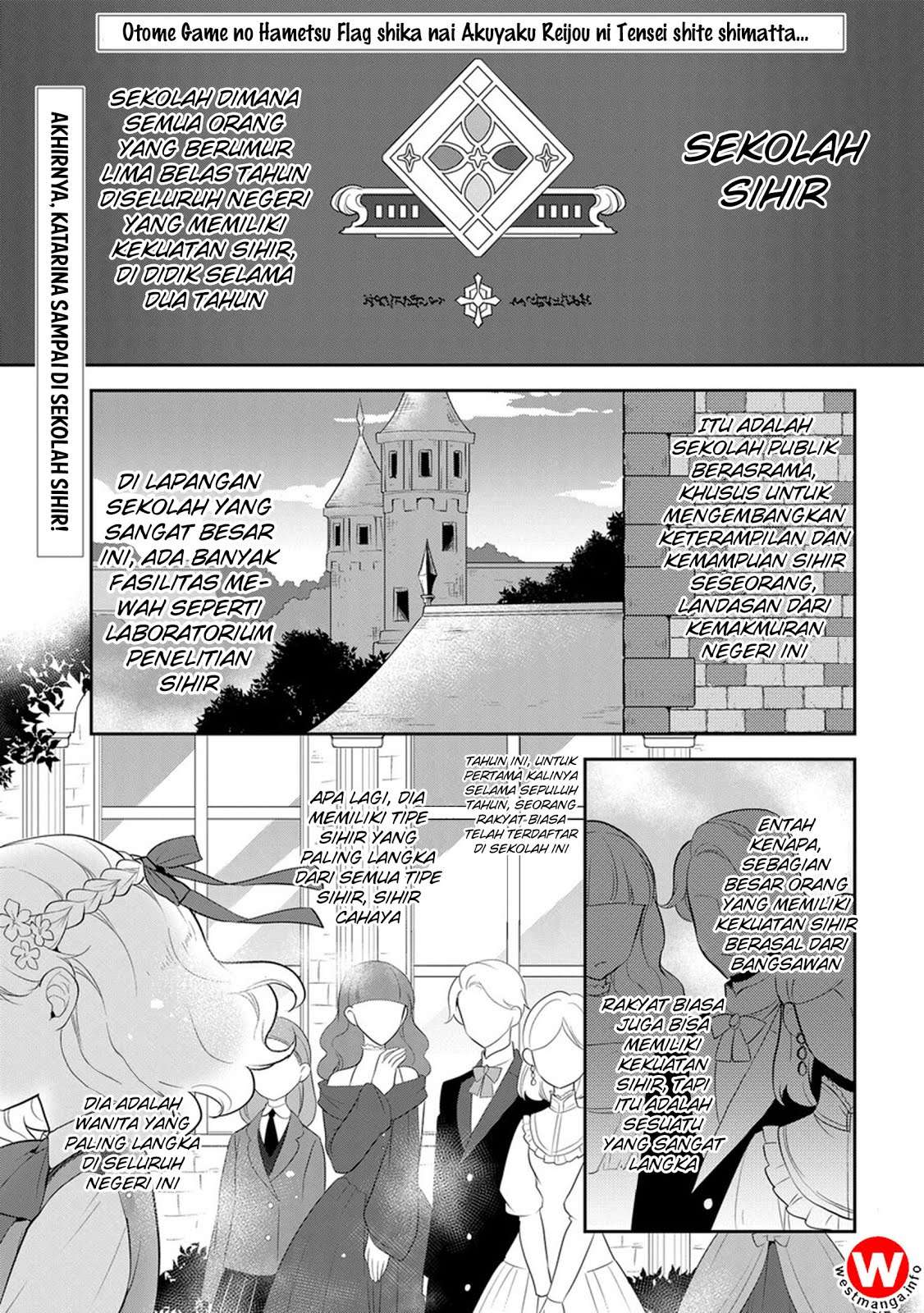 Otome Game no Hametsu Flag shika nai Akuyaku Reijou ni Tensei shite shimatta Chapter 08 Gambar 3