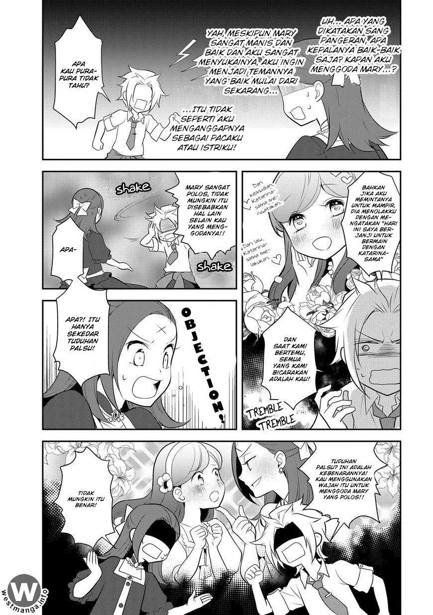 Otome Game no Hametsu Flag shika nai Akuyaku Reijou ni Tensei shite shimatta Chapter 04 Gambar 12