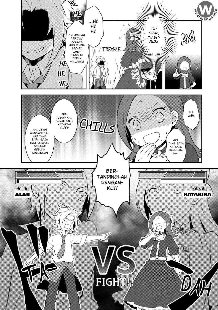 Otome Game no Hametsu Flag shika nai Akuyaku Reijou ni Tensei shite shimatta Chapter 04 Gambar 14