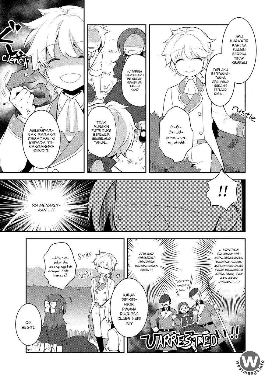 Otome Game no Hametsu Flag shika nai Akuyaku Reijou ni Tensei shite shimatta Chapter 04 Gambar 31