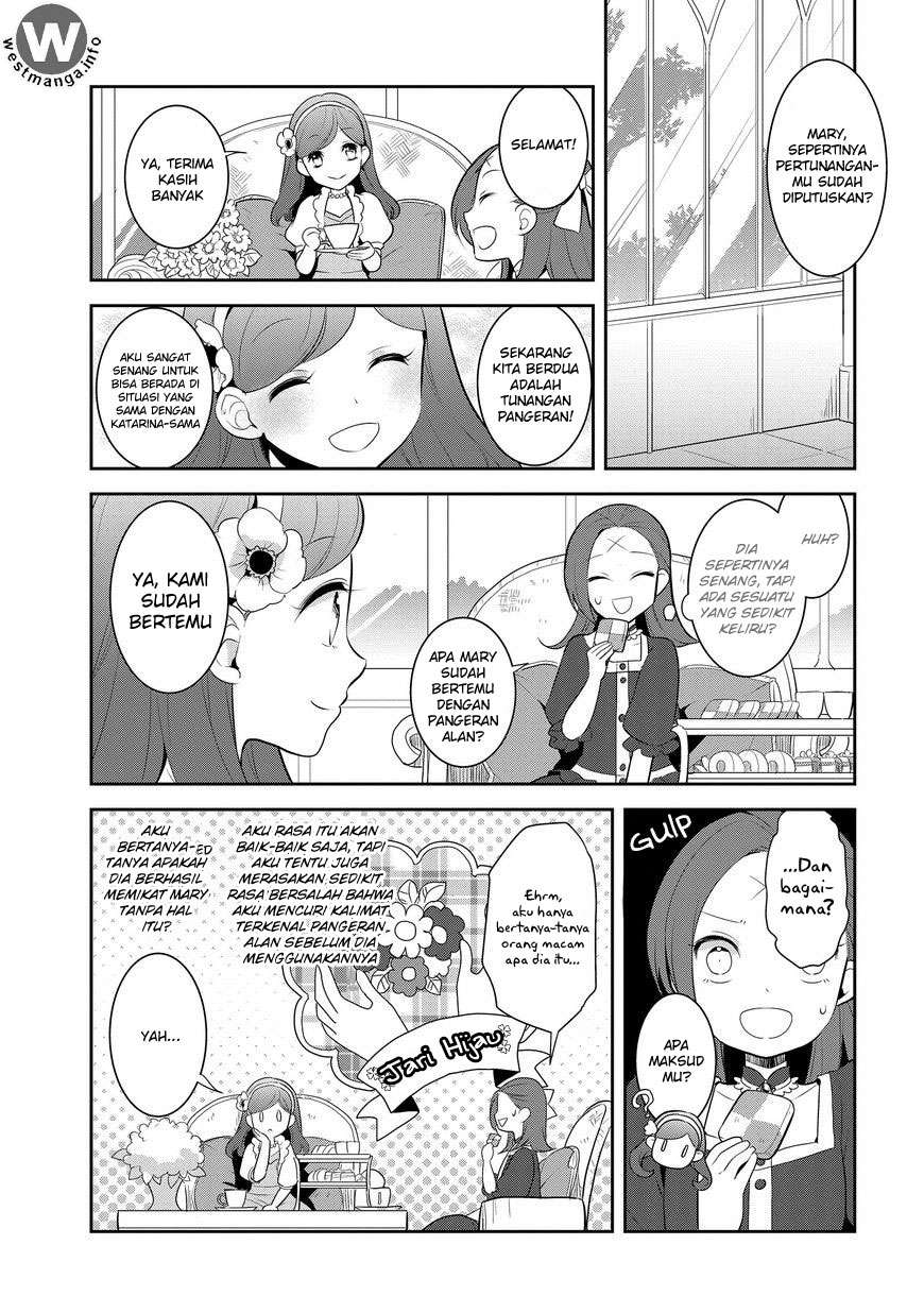 Otome Game no Hametsu Flag shika nai Akuyaku Reijou ni Tensei shite shimatta Chapter 04 Gambar 4
