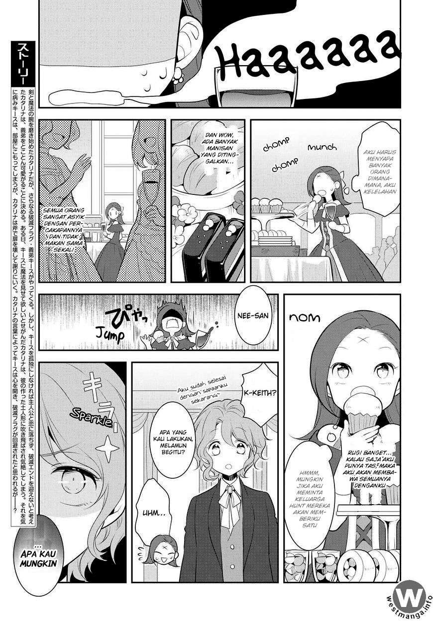 Otome Game no Hametsu Flag shika nai Akuyaku Reijou ni Tensei shite shimatta Chapter 03 Gambar 10