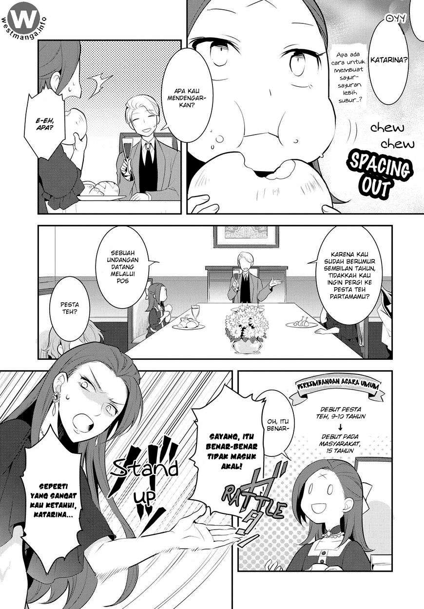 Otome Game no Hametsu Flag shika nai Akuyaku Reijou ni Tensei shite shimatta Chapter 03 Gambar 6