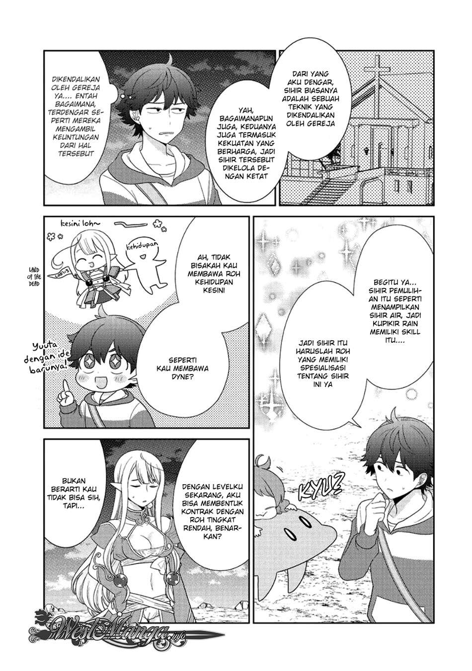 Seirei-tachi no Rakuen to Risou no Isekai Seikatsu Chapter 7 Gambar 21