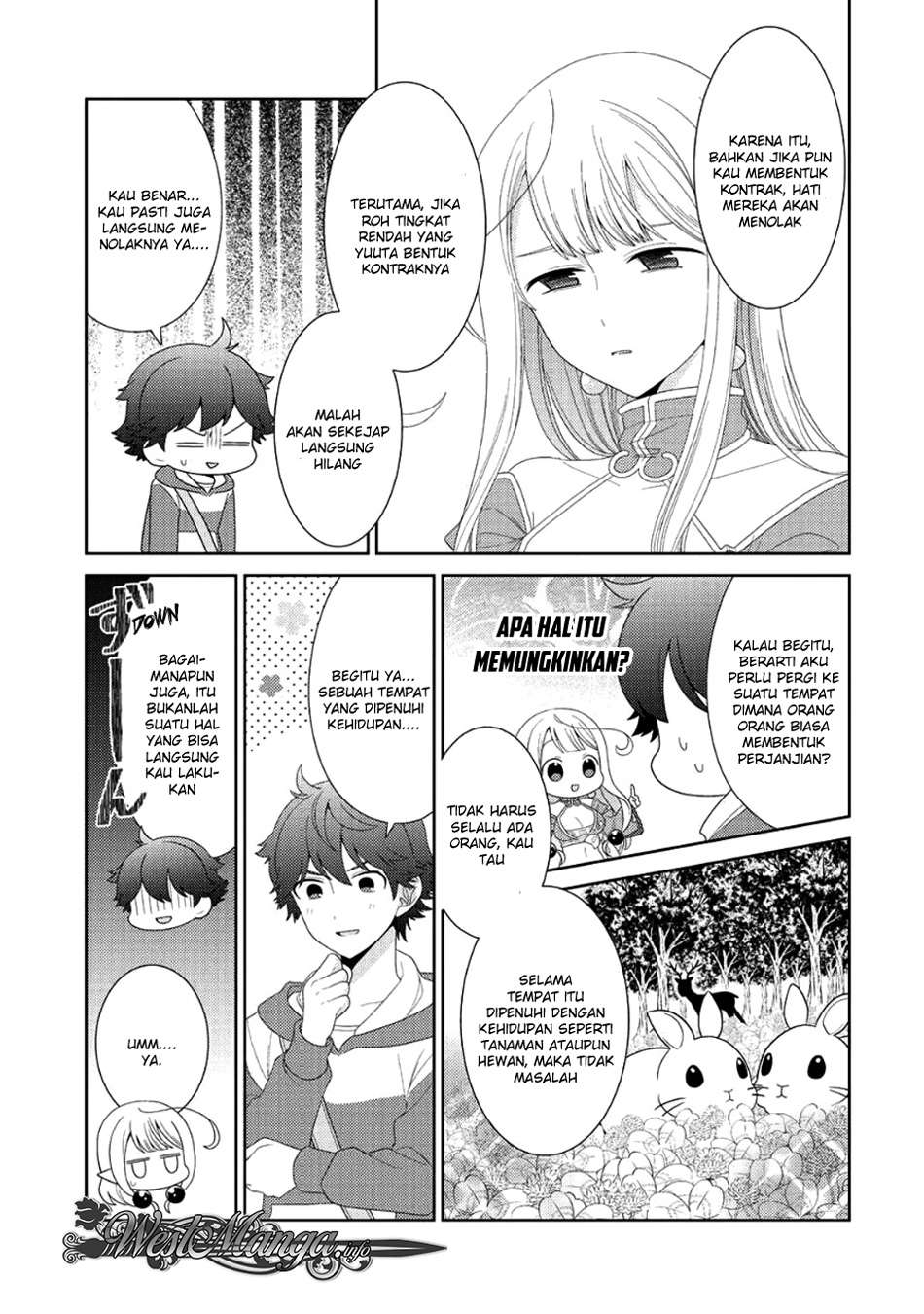 Seirei-tachi no Rakuen to Risou no Isekai Seikatsu Chapter 7 Gambar 23