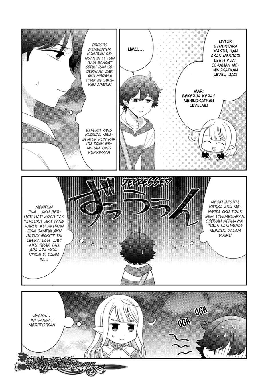 Seirei-tachi no Rakuen to Risou no Isekai Seikatsu Chapter 7 Gambar 24