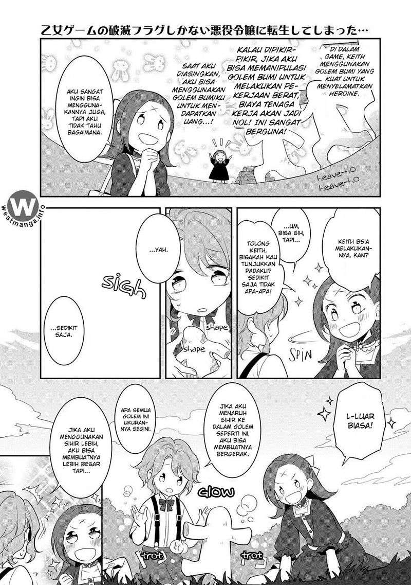 Otome Game no Hametsu Flag shika nai Akuyaku Reijou ni Tensei shite shimatta Chapter 02 Gambar 19