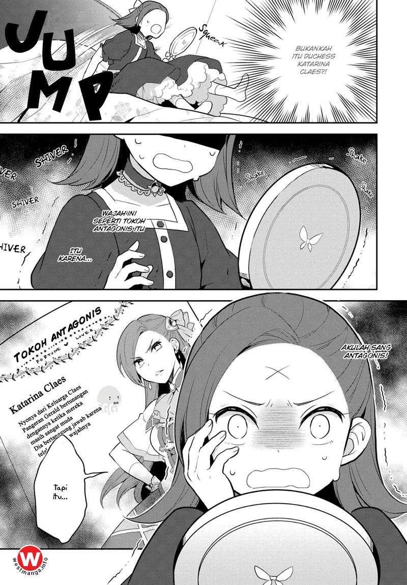 Otome Game no Hametsu Flag shika nai Akuyaku Reijou ni Tensei shite shimatta Chapter 01 Gambar 16