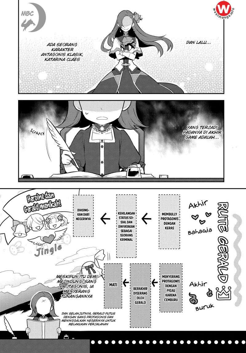 Otome Game no Hametsu Flag shika nai Akuyaku Reijou ni Tensei shite shimatta Chapter 01 Gambar 21