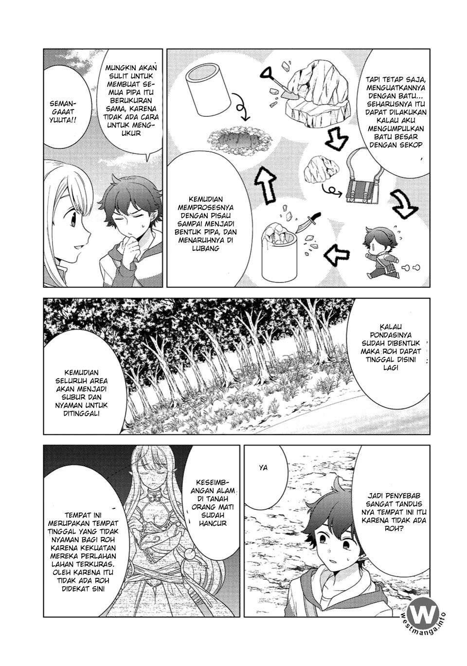 Seirei-tachi no Rakuen to Risou no Isekai Seikatsu Chapter 5 Gambar 21