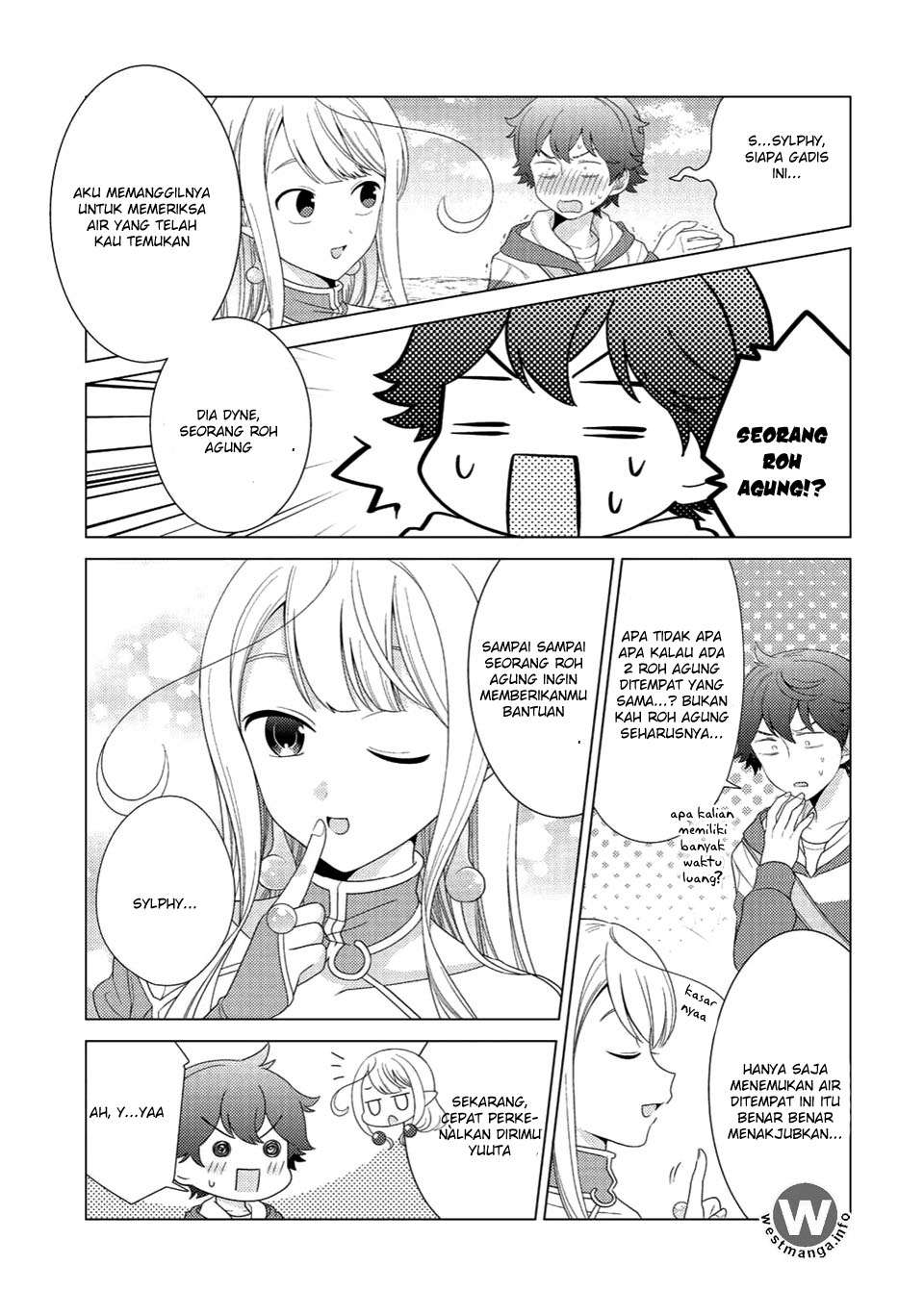 Seirei-tachi no Rakuen to Risou no Isekai Seikatsu Chapter 5 Gambar 6