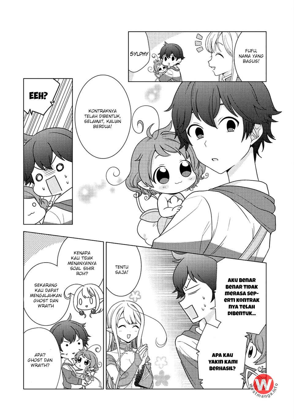 Seirei-tachi no Rakuen to Risou no Isekai Seikatsu Chapter 3 Gambar 13