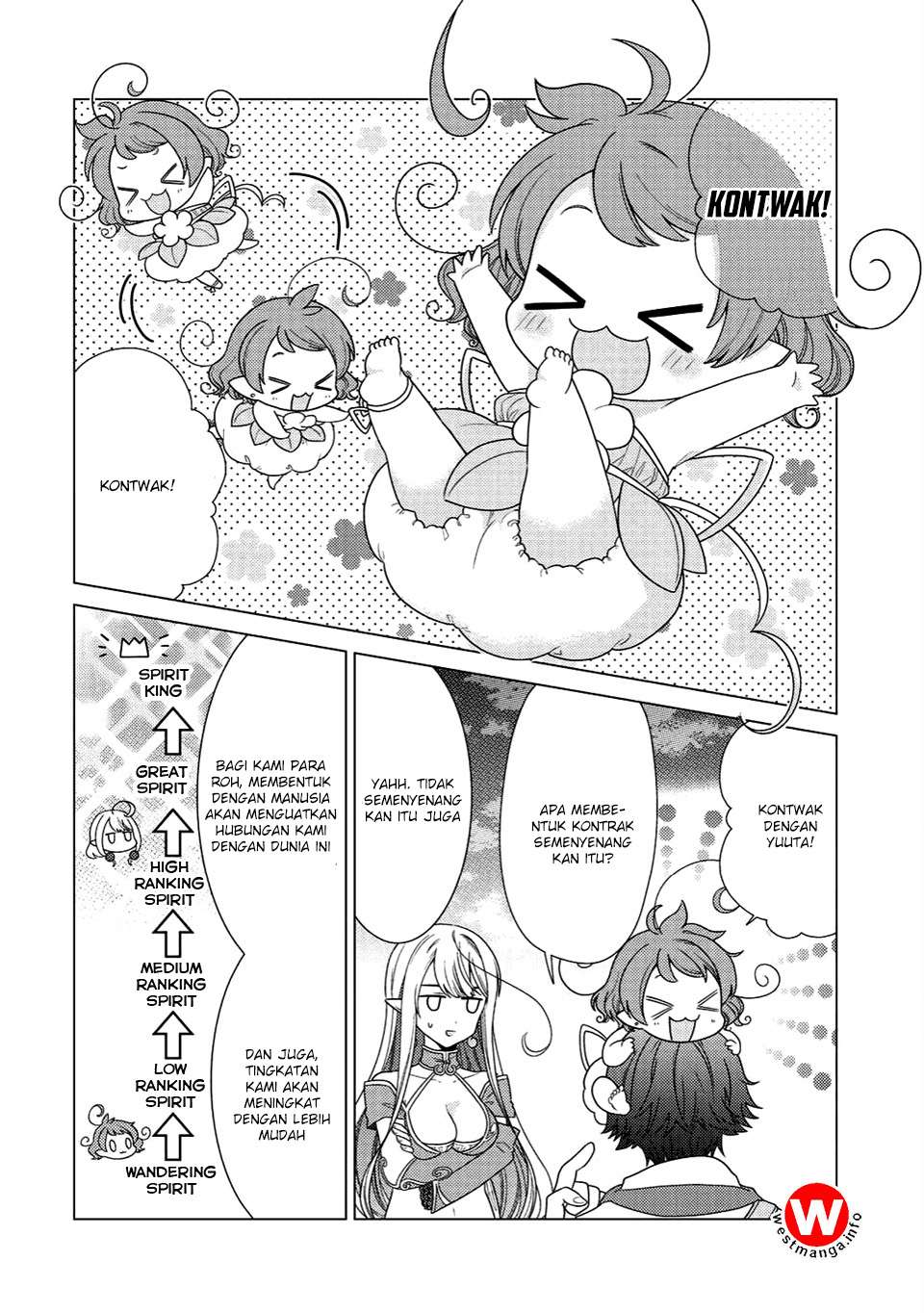 Seirei-tachi no Rakuen to Risou no Isekai Seikatsu Chapter 3 Gambar 4