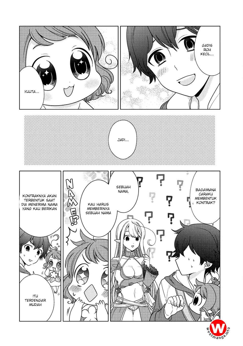 Seirei-tachi no Rakuen to Risou no Isekai Seikatsu Chapter 3 Gambar 6