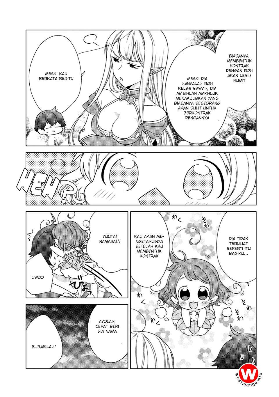 Seirei-tachi no Rakuen to Risou no Isekai Seikatsu Chapter 3 Gambar 7