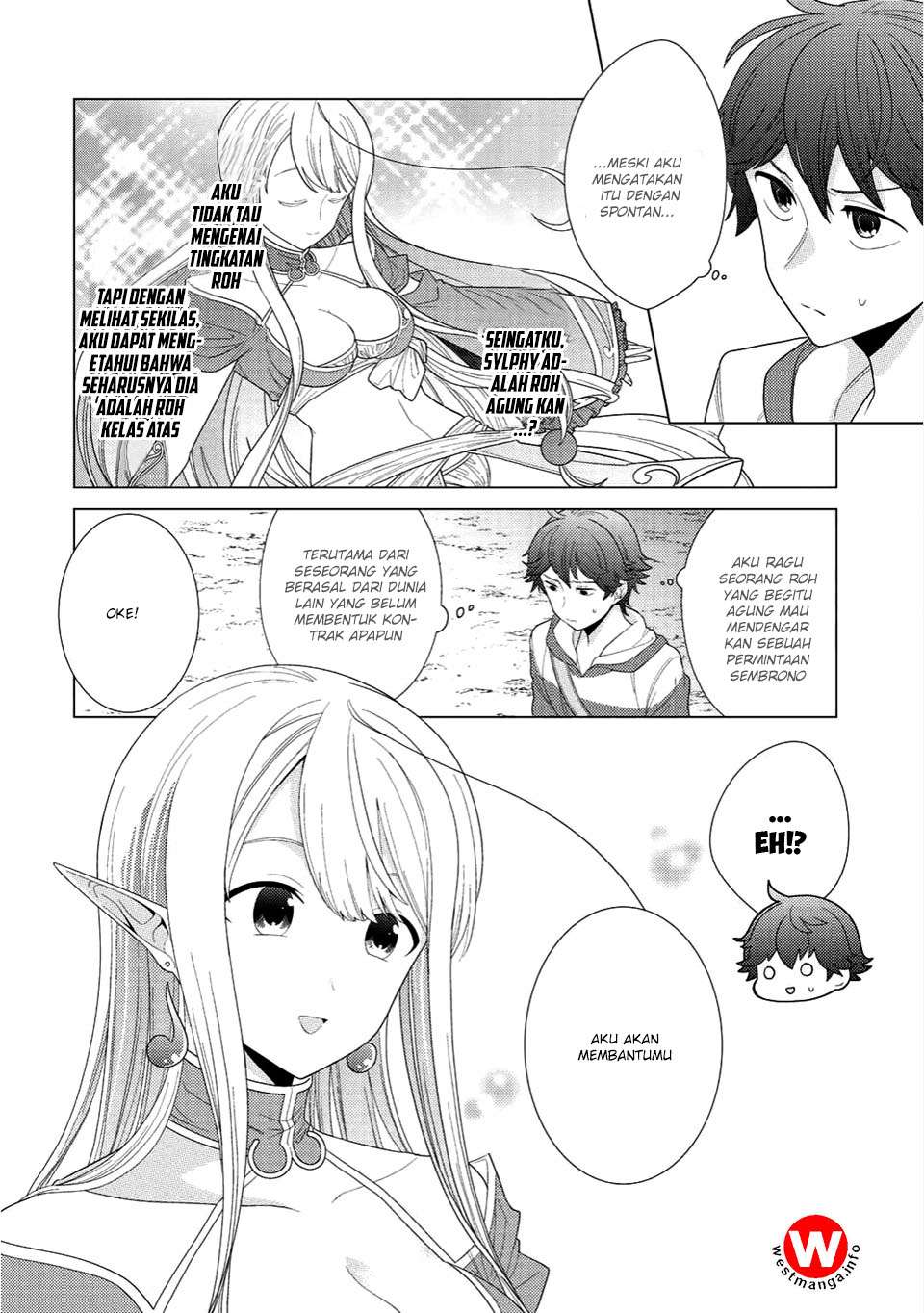 Seirei-tachi no Rakuen to Risou no Isekai Seikatsu Chapter 2 Gambar 3