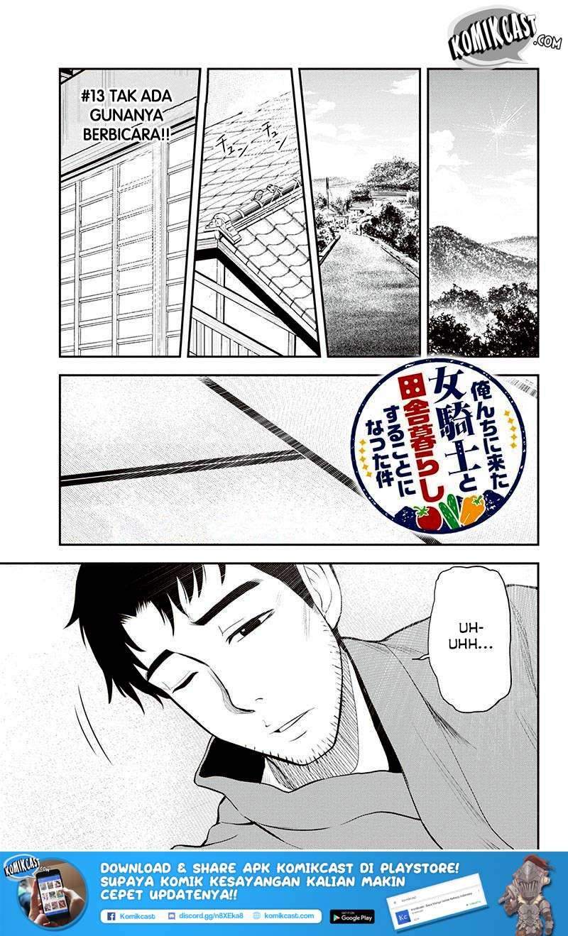 Baca Orenchi ni Kita Onna Kishi to: Inakagurashi suru Koto ni Natta Ken Chapter 13 Gambar 2