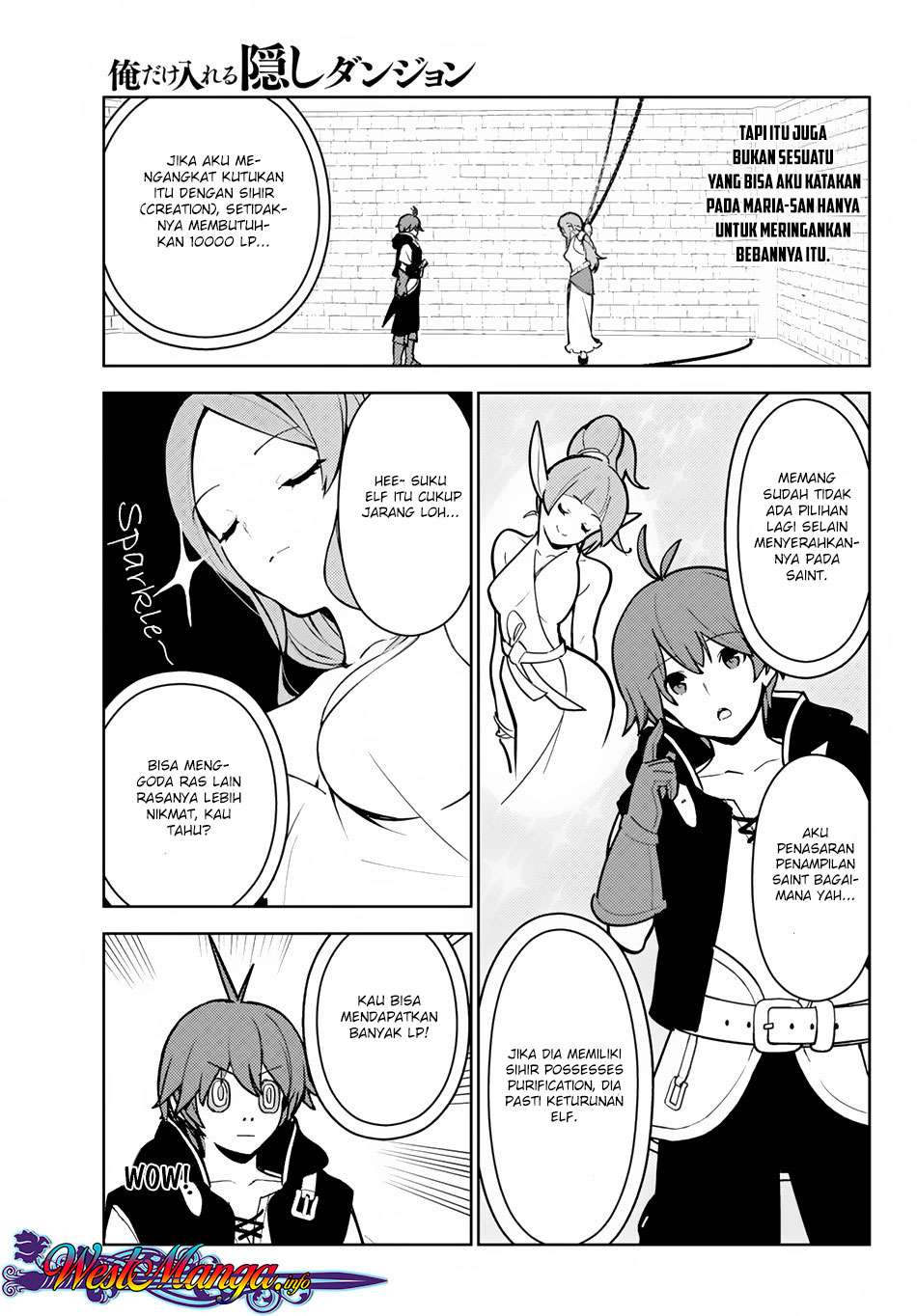 Ore dake Haireru Kakushi Dungeon Chapter 10 Gambar 8