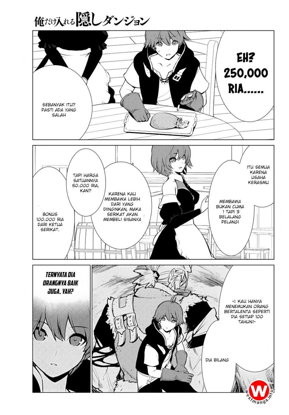 Ore dake Haireru Kakushi Dungeon Chapter 5 Gambar 23