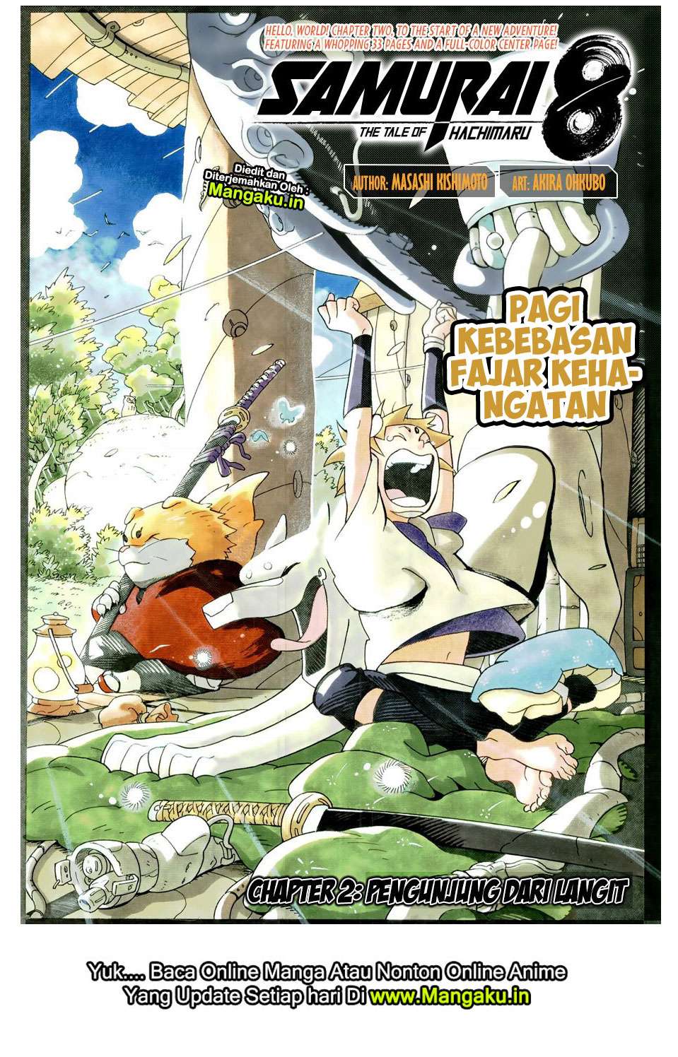 Baca Samurai 8: Tales of Hachimaru Chapter 2 Gambar 2