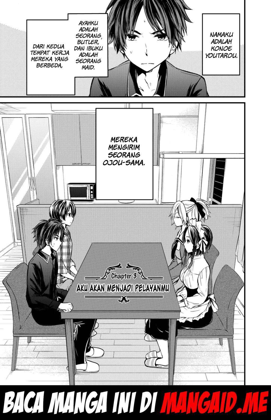 Baca Ojousama no Shimobe Chapter 3 Gambar 2