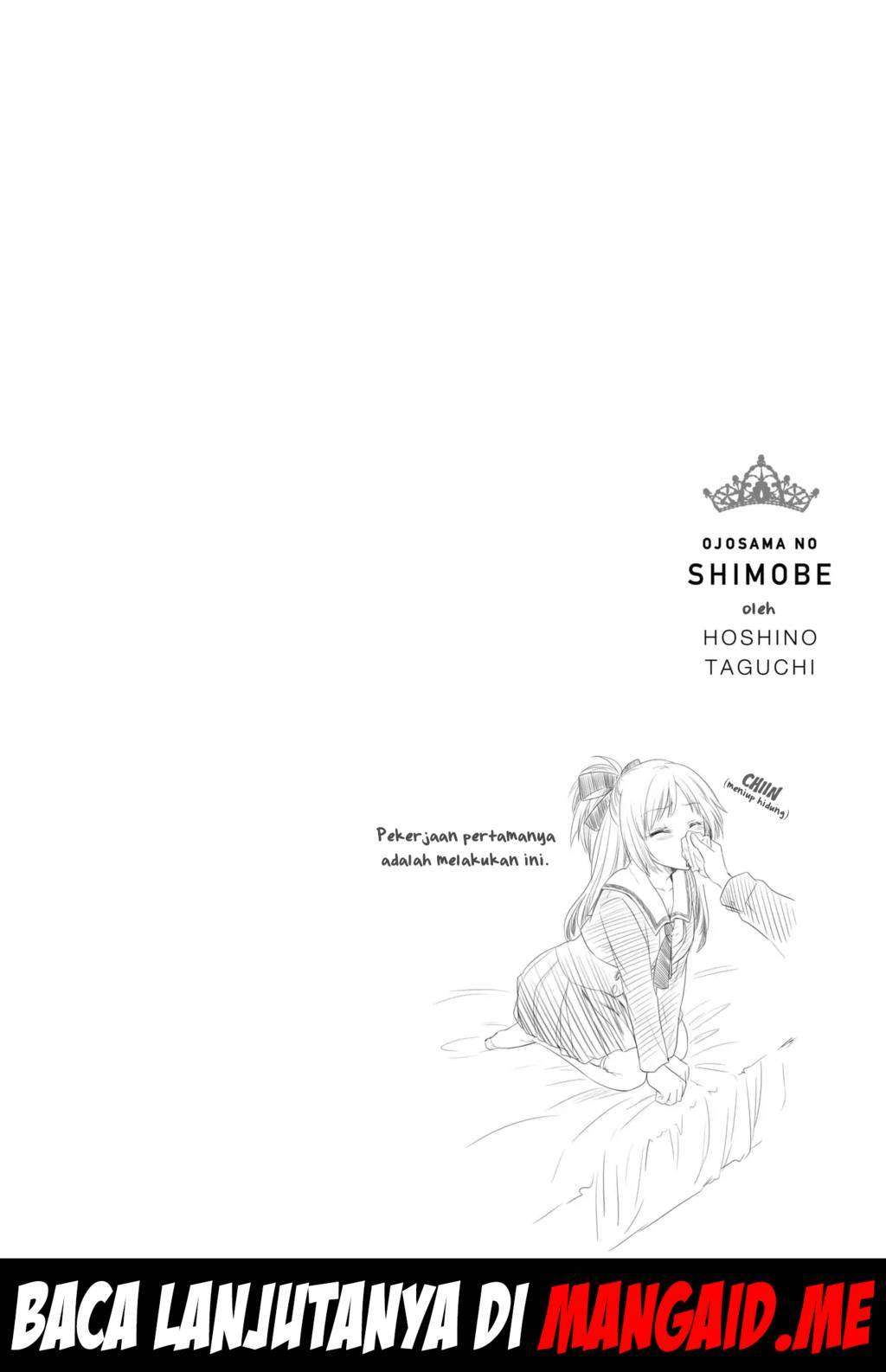 Ojousama no Shimobe Chapter 3 Gambar 27