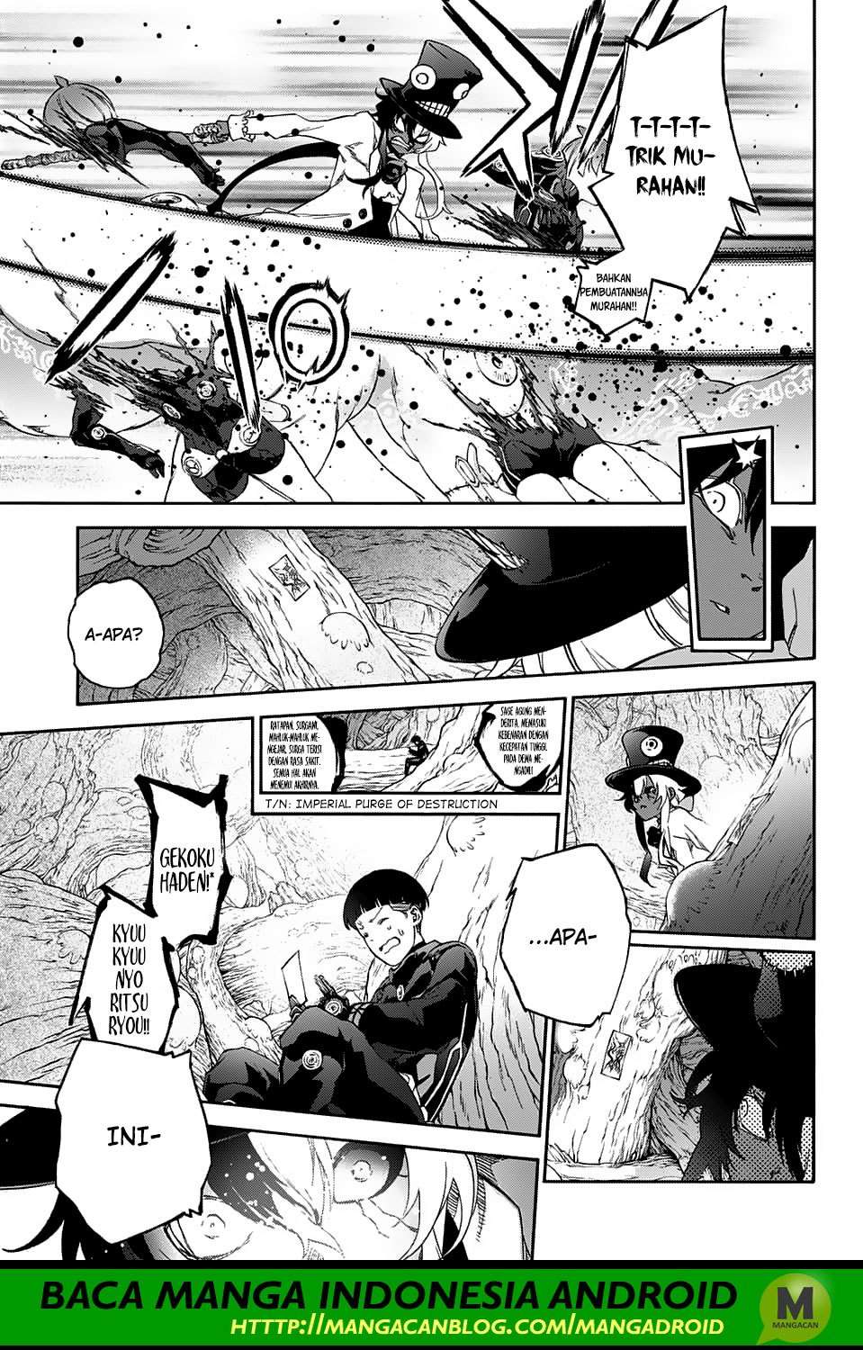 Sousei no Onmyouji Chapter 61 Gambar 22