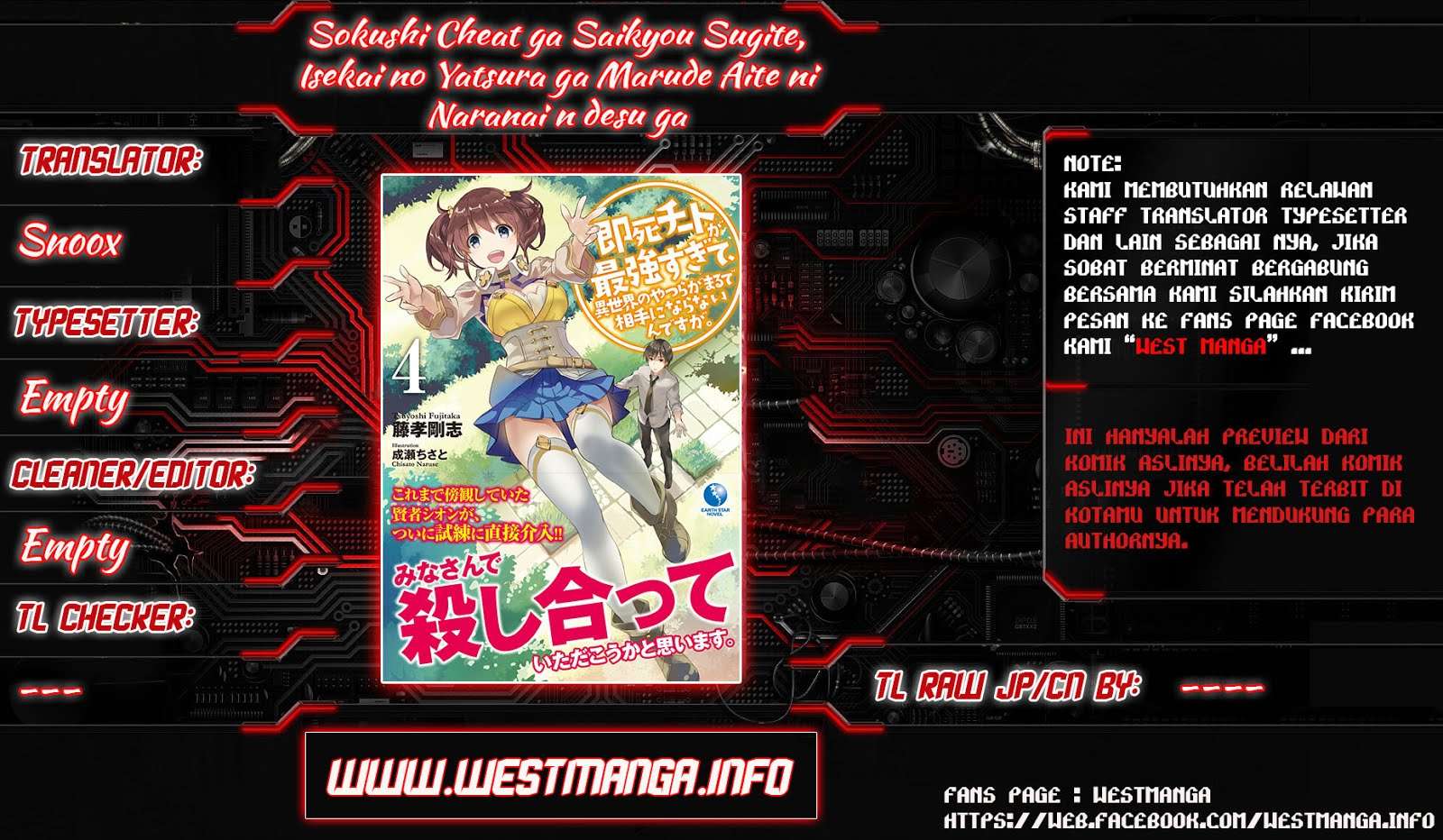 Baca  Sokushi Cheat ga Saikyou Sugite, Isekai no Yatsura ga Marude Aite ni Naranai n desu ga Chapter 8 Gambar 2