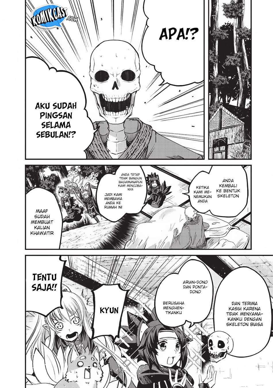 Gaikotsu Kishi-sama, Tadaima Isekai e Odekake-chuu Chapter 24 Gambar 19