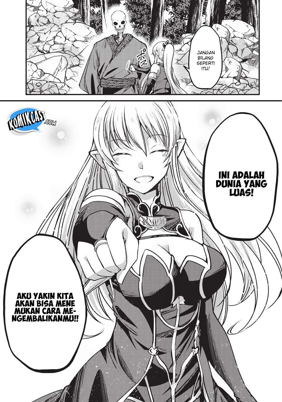 Gaikotsu Kishi-sama, Tadaima Isekai e Odekake-chuu Chapter 24 Gambar 23