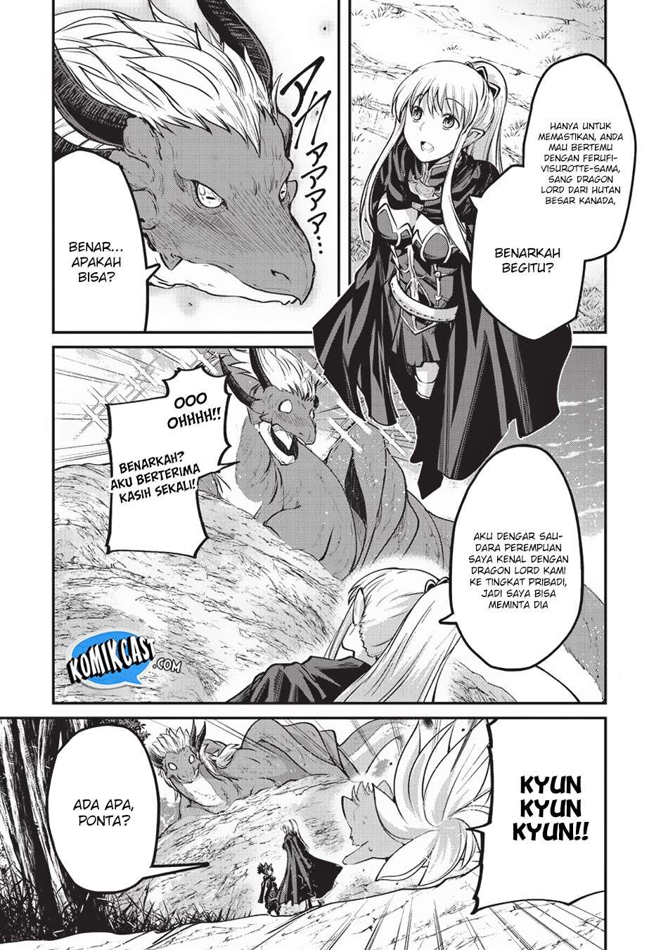 Gaikotsu Kishi-sama, Tadaima Isekai e Odekake-chuu Chapter 24 Gambar 3