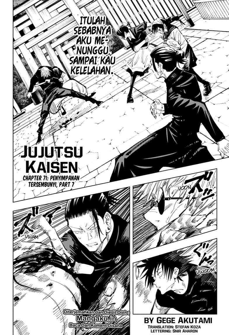 Jujutsu Kaisen Chapter 71 Gambar 3