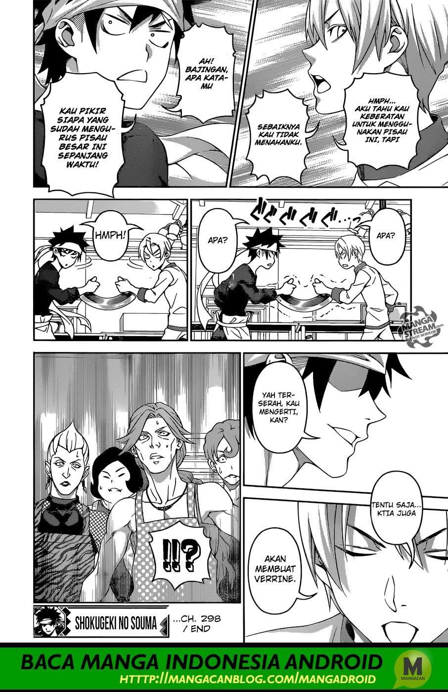 Shokugeki no Souma Chapter 298 Gambar 20