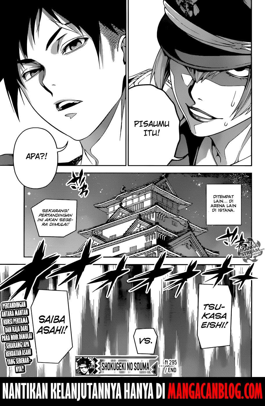 Shokugeki no Souma Chapter 295 Gambar 18