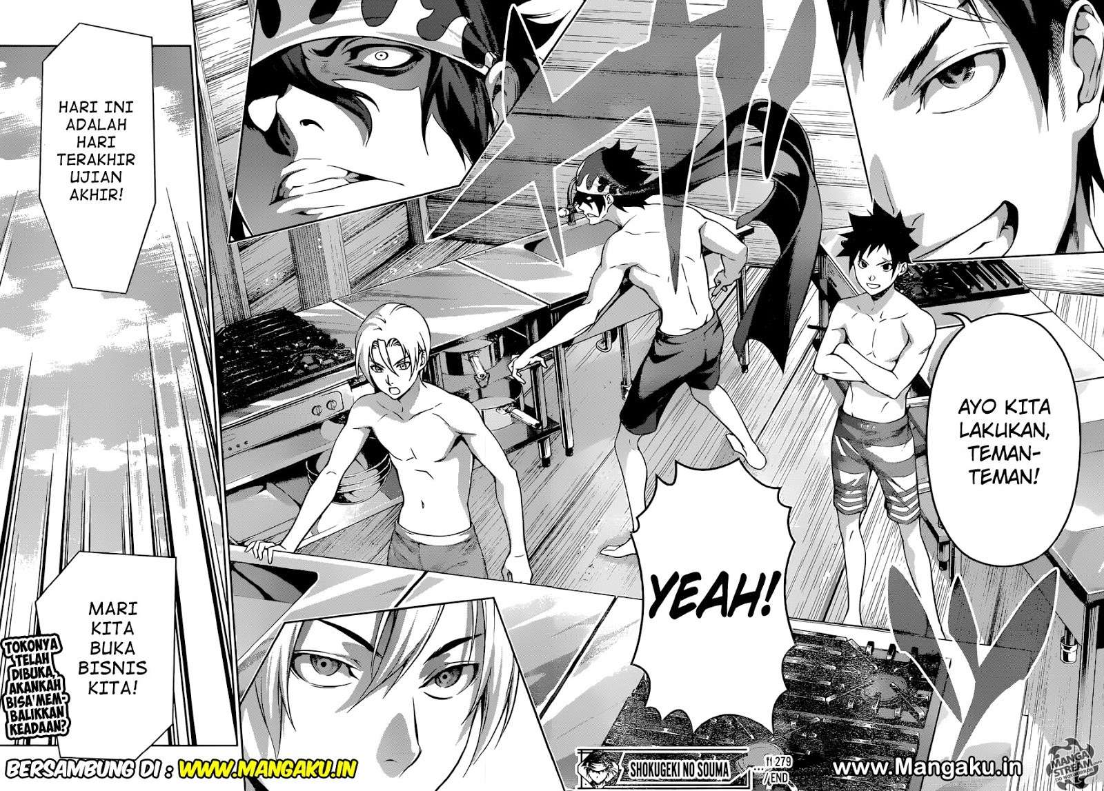 Shokugeki no Souma Chapter 279 Gambar 19
