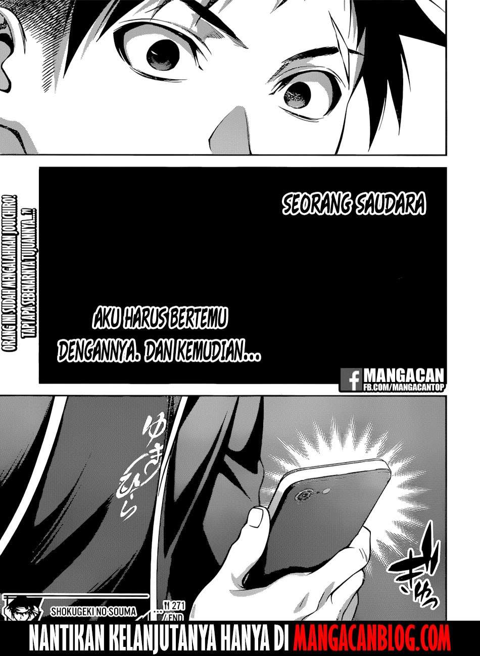 Shokugeki no Souma Chapter 271 Gambar 19