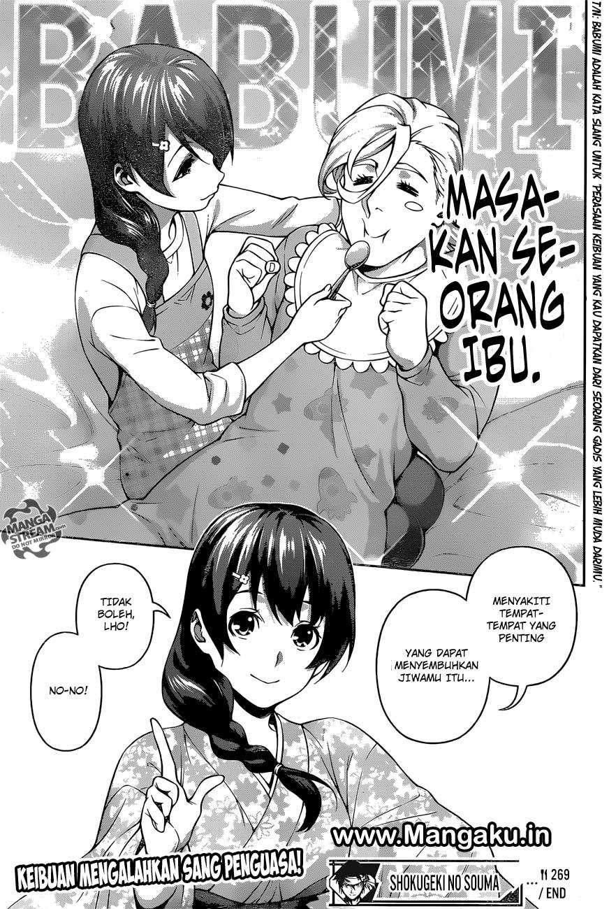 Shokugeki no Souma Chapter 269 Gambar 20