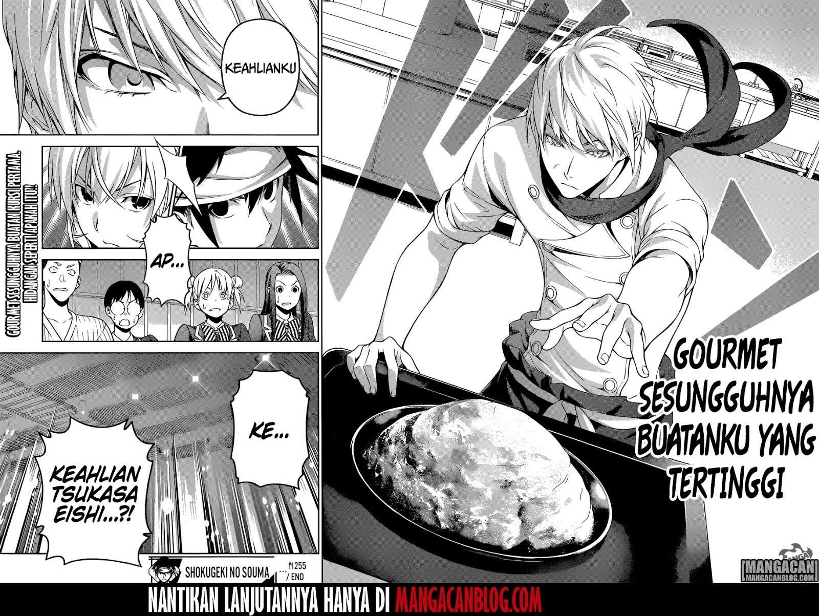 Shokugeki no Souma Chapter 255 Gambar 19
