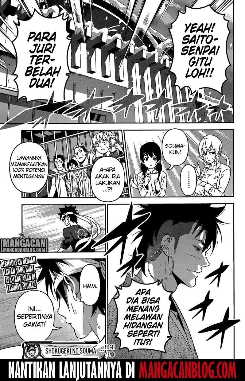 Shokugeki no Souma Chapter 241 Gambar 19