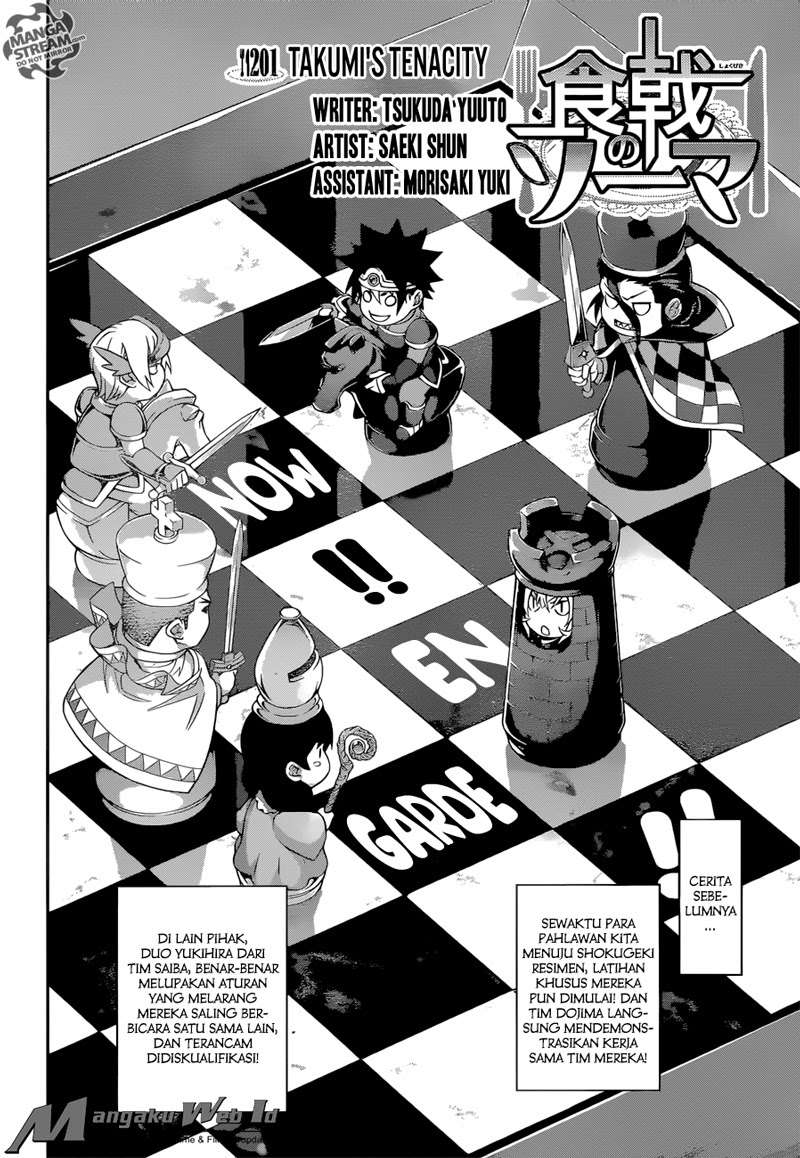 Baca Shokugeki no Souma Chapter 201 Gambar 2