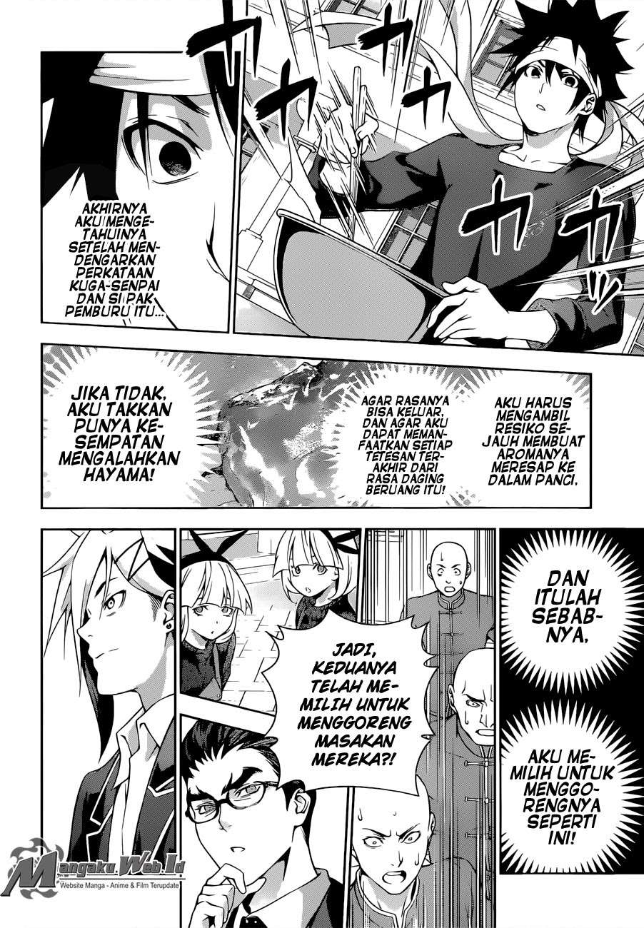 Shokugeki no Souma Chapter 185 Gambar 19