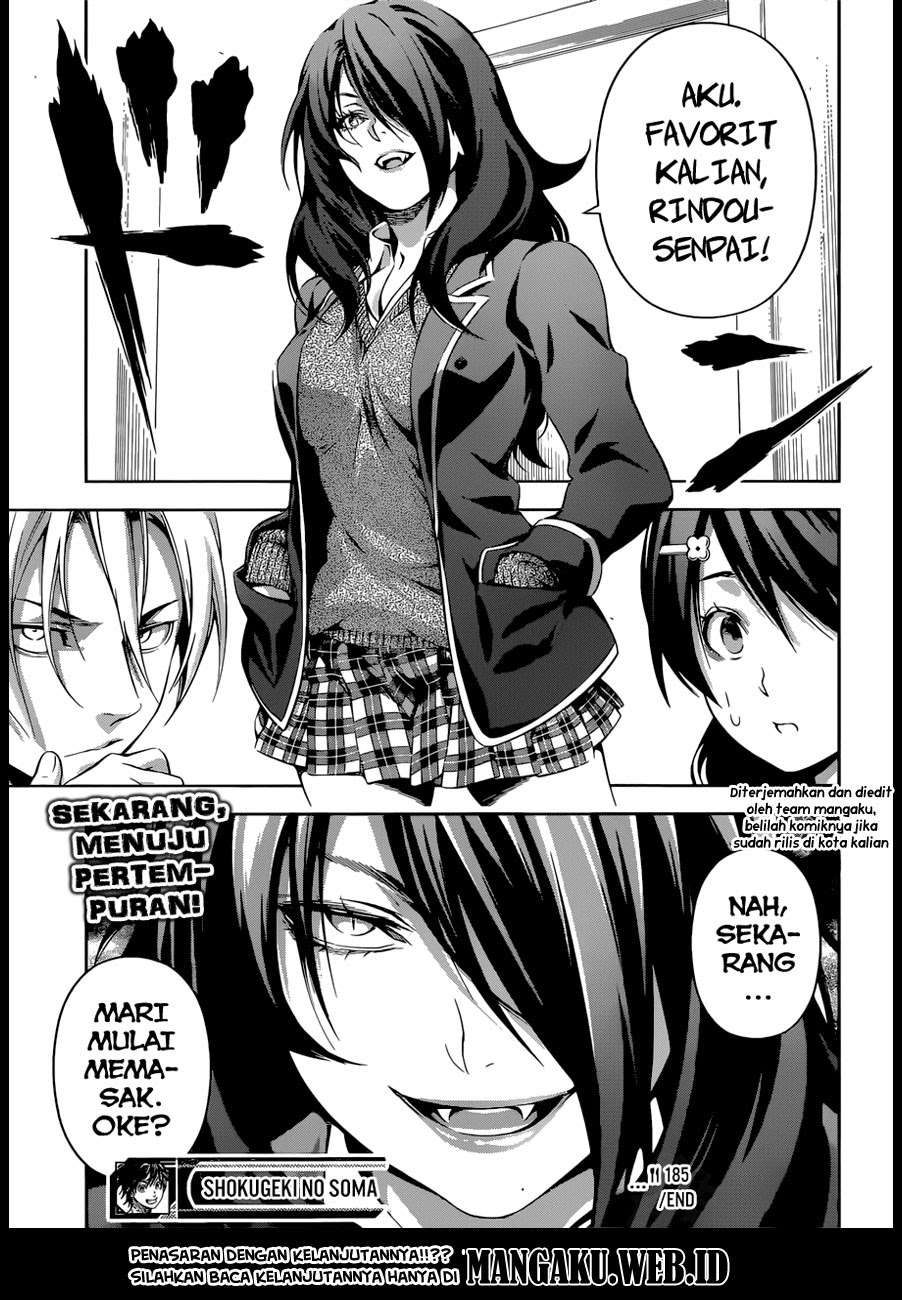 Shokugeki no Souma Chapter 185 Gambar 22