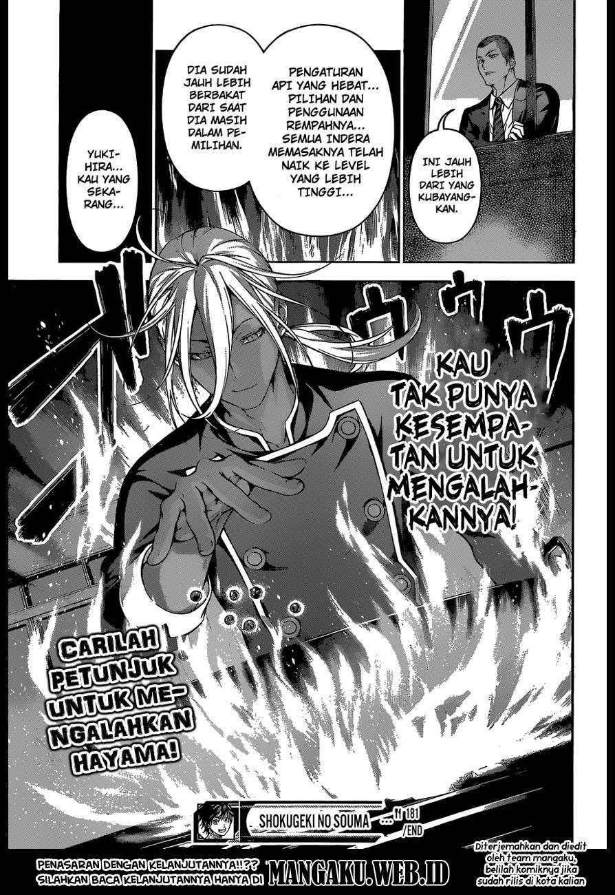 Shokugeki no Souma Chapter 181 Gambar 19