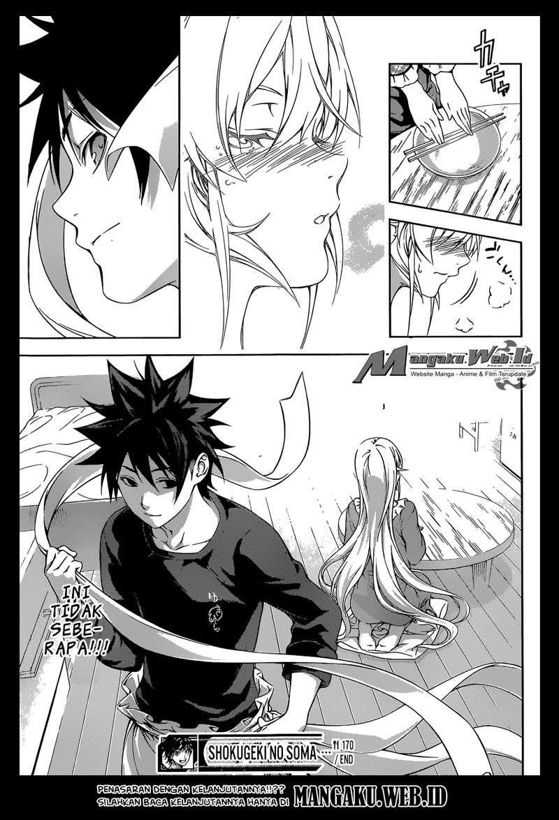 Shokugeki no Souma Chapter 170 Gambar 20