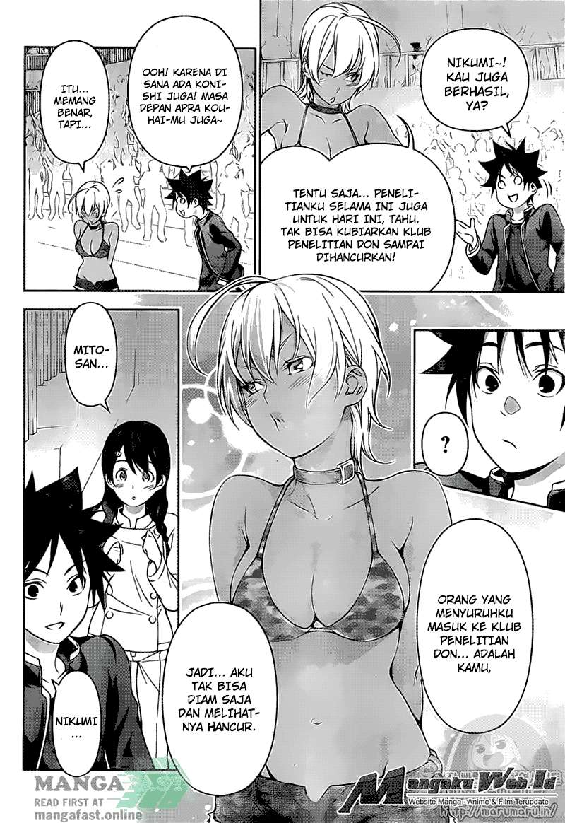 Shokugeki no Souma Chapter 166 Gambar 15