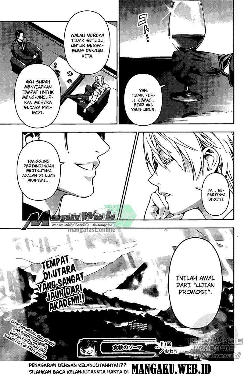 Shokugeki no Souma Chapter 166 Gambar 18