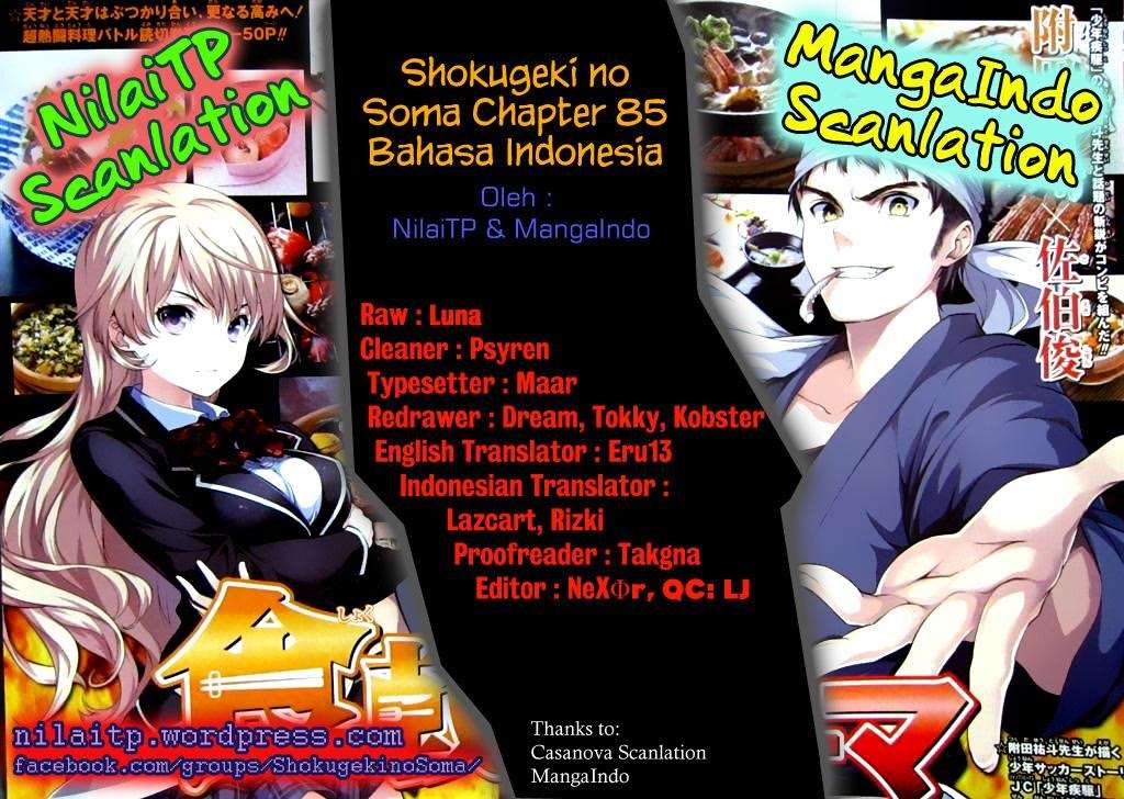 Baca Komik Shokugeki no Souma Chapter 85 Gambar 1