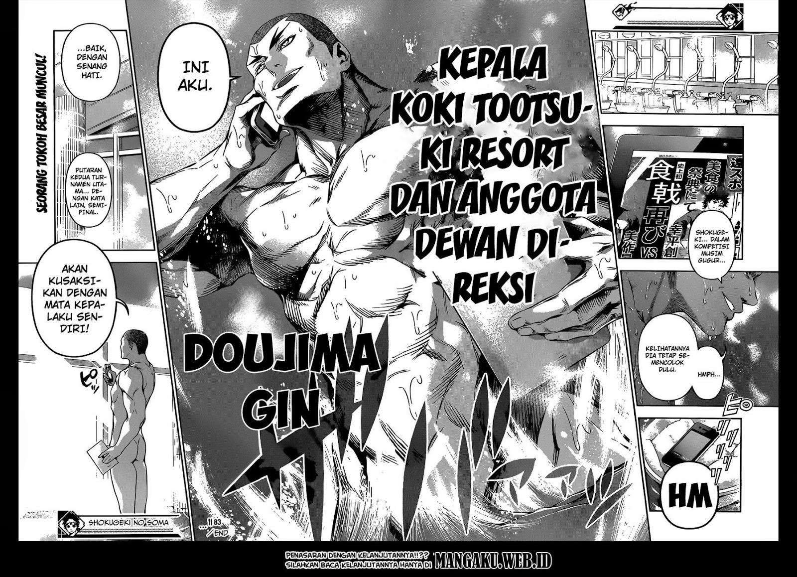 Shokugeki no Souma Chapter 83 Gambar 18